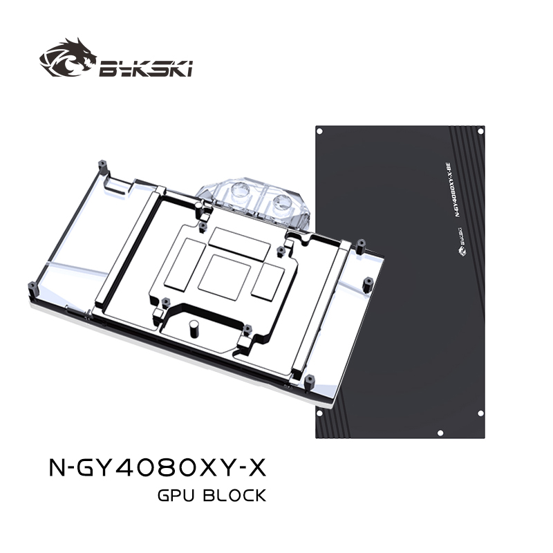 Rtx 4080 Water Cooling Block - Bloc de refroidissement GPU Bykski pour